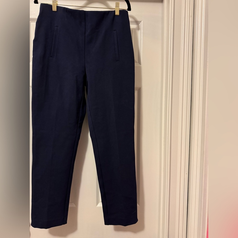 Chico's Dark Blue Juliet Slim Leg Pants